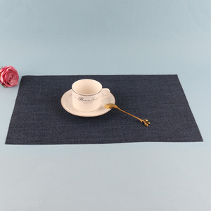 Top products rectangle anti-slip jacquard placemat dinner mat