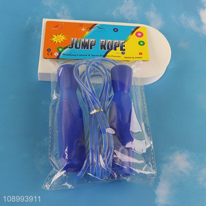 Hot items indoor outdoor sports fitness pvc jump rope