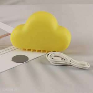 Wholesale Cute Cloud Shaped Led Night Light USB Rechargeable Nigh Lamp