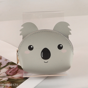 New Product Cute Cartoon Animal Coin Pouch PU Leather Coin Wallet