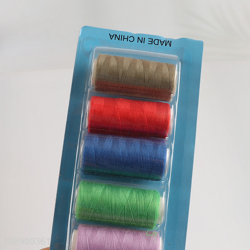 New Product 5 Colors Polyester Hand Sewing Threads for Sewing Repair