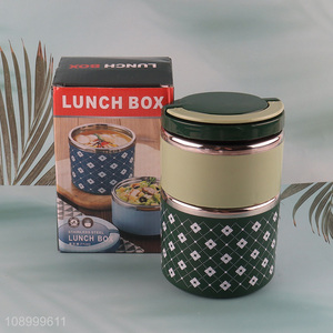 Hot items portable stainless steel insulated lunch box for sale