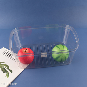 New Arrival Plastic Refrigerator Organizer Bins for Fridge Kitchen