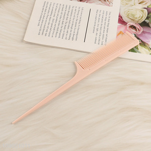 New arrival professional hair comb rat tail parting comb