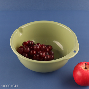 New Arrival Kitchen Colander Washing Basket Plastic Drain Basket with Spout