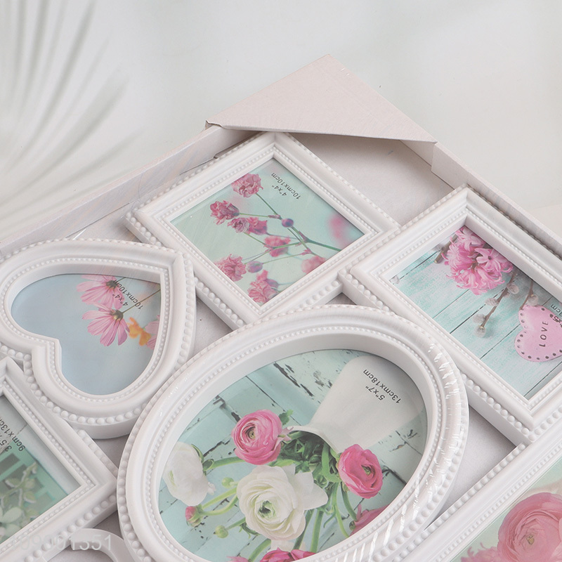 New Arrival 6 Opening Love Collage Picture Frame Wall Photo Frame