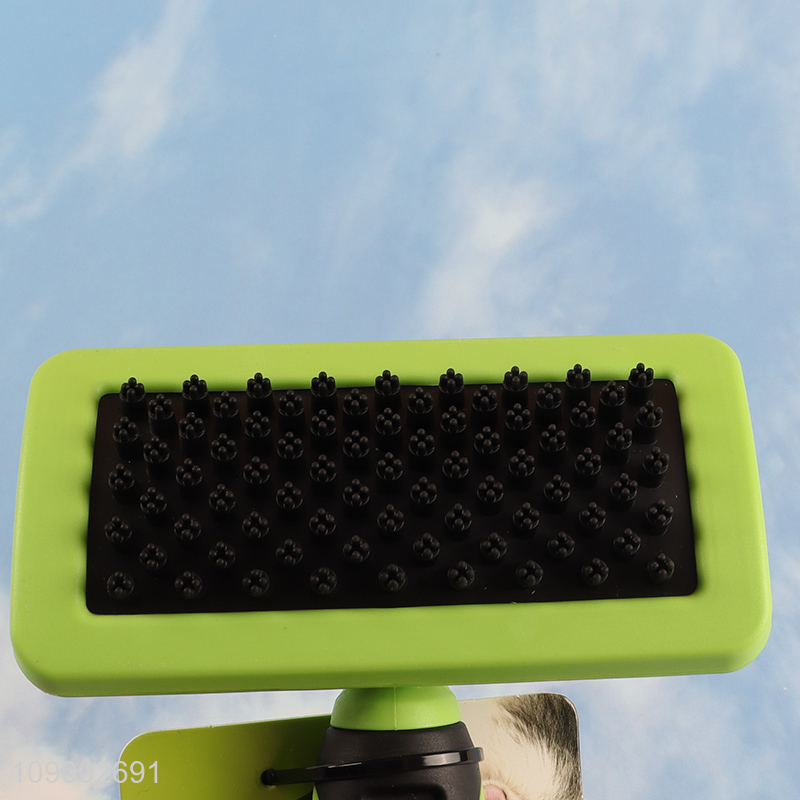 China products professional pet hair grooming massage bath brush