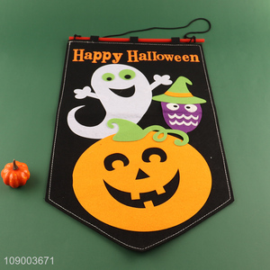 Hot Selling Happy Halloween Flag Halloween Door Decorations Garden Party Supplies