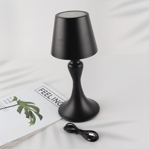 New Product Modern Cordless Table Lamp USB Charging 3 Colors Stepless Dimmable Touch Lamp