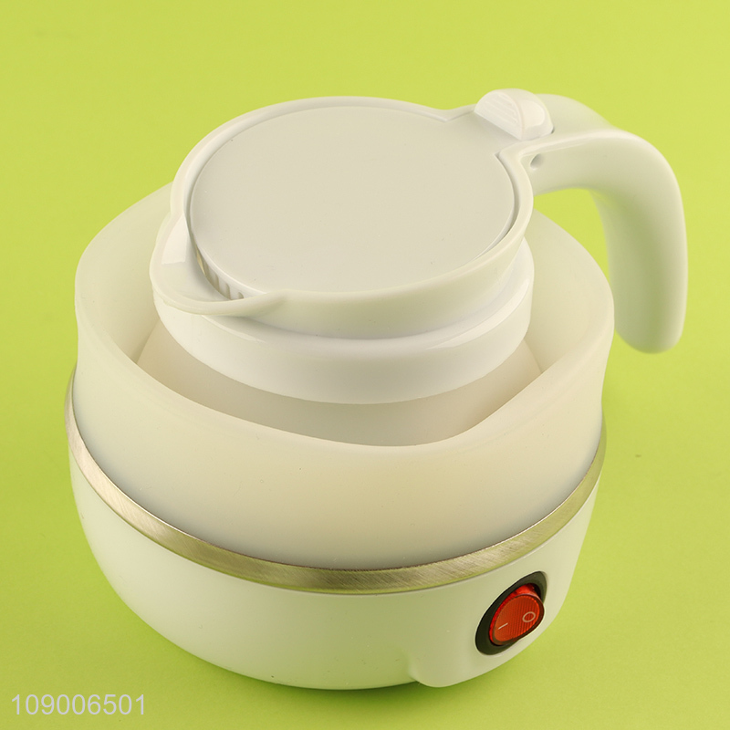 Good Quality Travel Folding Electric Kettle Small Foldable Silicone Kettle