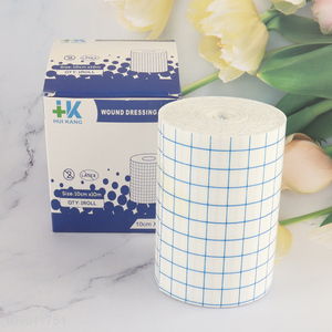 Wholesale Non-Woven Cover Roll Stretch Tape Non-Woven Adhesive Bandages Breathable Cohesive Wrap Bandages