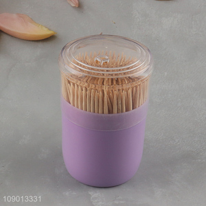 Online Wholesale 300 Count Double Points Natural Bamboo Toothpicks