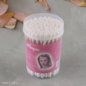 Promotional 70 Pieces Natural Cotton Swabs Disposable Cotton Buds