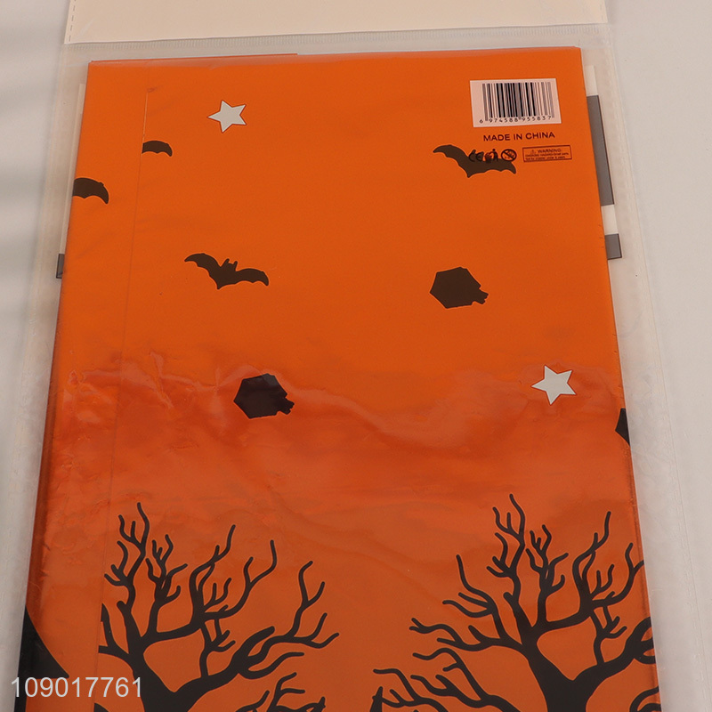 Yiwu market Halloween castle pattern disposable aluminum foil tablecloth