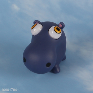 Hot items hippopotamus shape tpr cartoon squeeze toys for stress relief