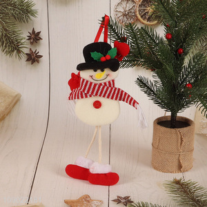 New arrival snowman shape Xmas tree decoration hanging ornaments for sale