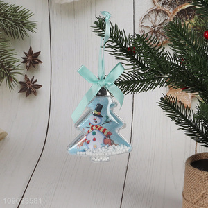 Factory supply Christmas tree hanging ornaments hanging photo frame