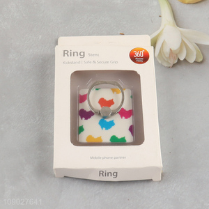 Online wholesale reusable 360 rotating mobile phone finger ring grip kickstand