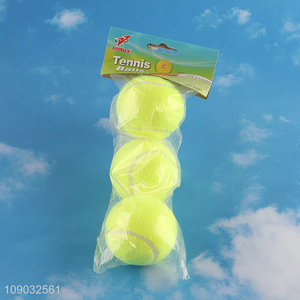 Top products 3pcs outdoor sports round tennis balls set for sale