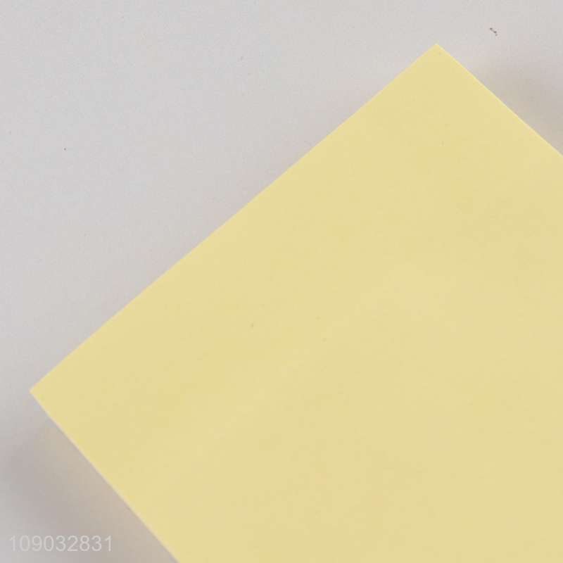 Top sale school office writing paper self-adhesive sticky notes wholesale