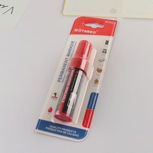 Hot products professional school office red permanent marker pen