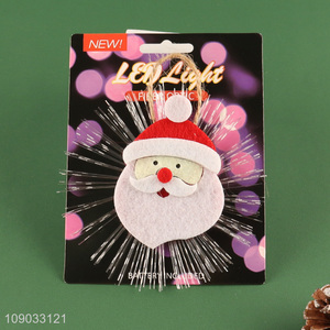 Good selling Santa Claus shape hanging Christmas lights for xmas tree