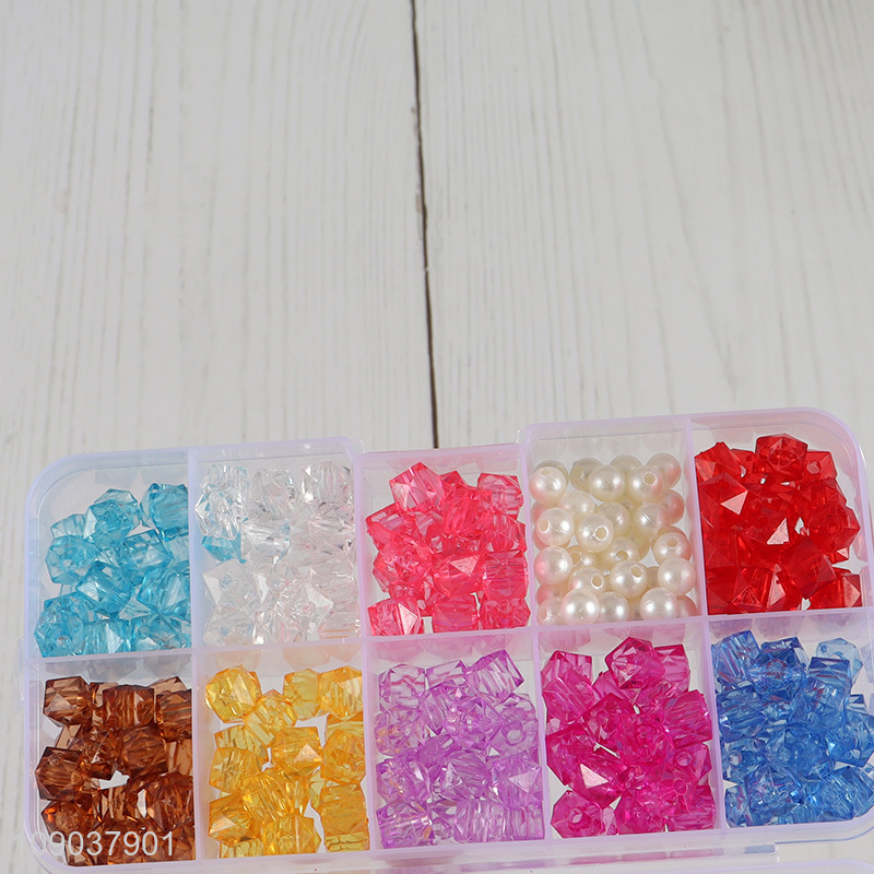 High Quality Crystal Beads DIY Jewelry Bracelet Making Kit for Kids Girls