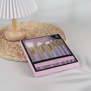 New Product 6 Pieces Professional Soft and Odor-free Makeup Brush Set