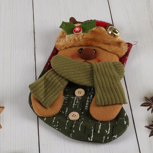 New Products 3D Christmas Stocking Gift Bag for Kids And Family