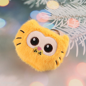 Best selling portable cartoon animal plush keychain for gifts