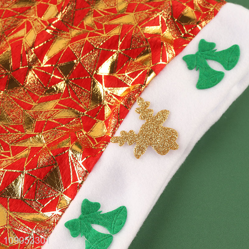 New Product Non-Woven Christmas Hat Santa Hat Unisex Xmas Hat