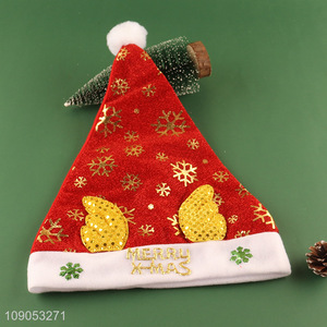 Good Quality Unisex Santa Hat Christmas Hat Xmas Holiday Hat