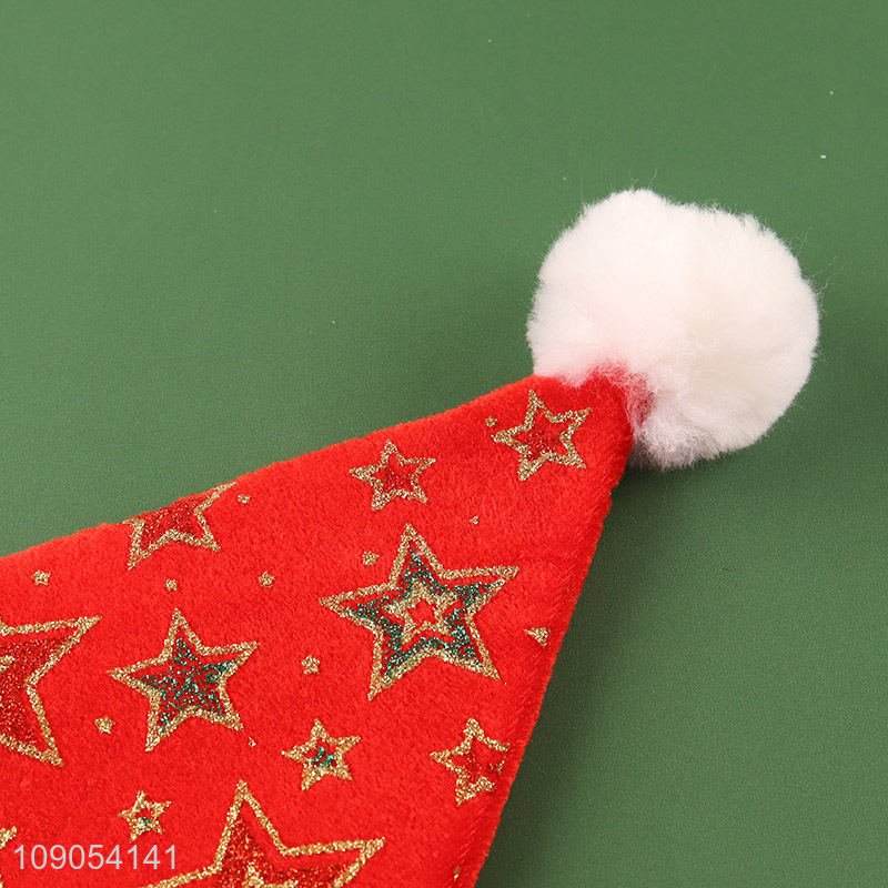 Wholesale Kids Christmas Hats Cute Soft Comfortable Santa Hats
