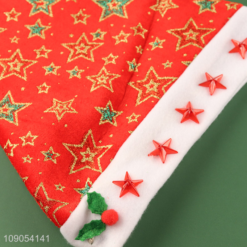 Wholesale Kids Christmas Hats Cute Soft Comfortable Santa Hats