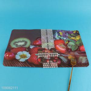 Factory Price 6+6 Placemats Set Heat Resistant Non-Slip Place Mat for Kitchen