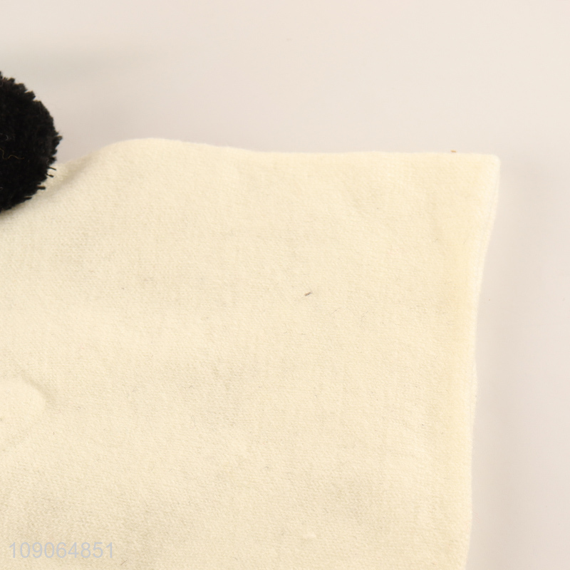 Wholesale Cartoon Beanie Hat Winter Pompom Beanie Cap for Kids Boys Girls