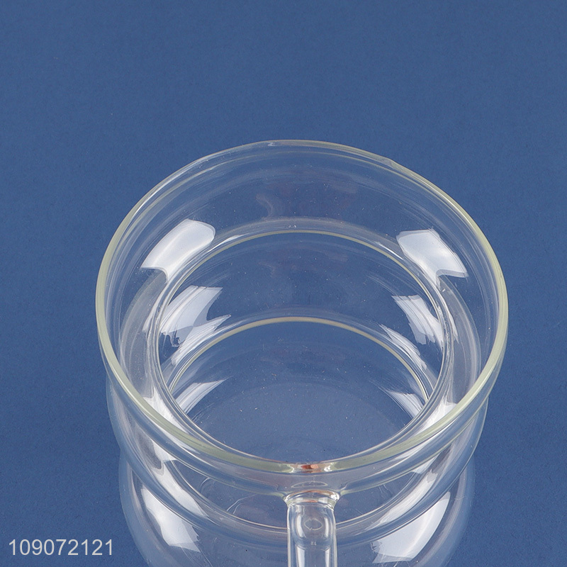 New Product Creative Glass Drinking Cup Coffe Cup with Handle