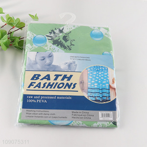 Low price PEVA waterproof bath curtain shower curtain for sale