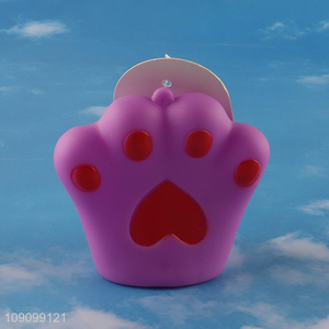 China Imports Dog Squeaky Toy Cat Paw Shaped Dog Teething Training Toy