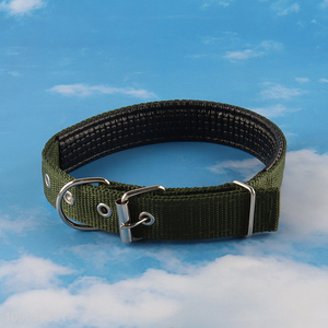Wholesale Heavy Duty Adjustable Dog Collar Breathable Pet Collar