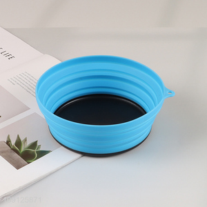 Wholesale 600ml Collapsible Silicone Dog Bowl Travel Water Bowl for Dogs