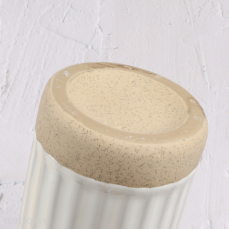 Low price ceramic home hotel mouthwash cup toothbrush cup for sale