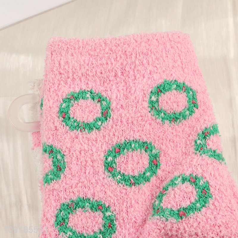 Good Quality 4 Pairs Women's Fuzzy Socks Winter Warm Cozy Ankle Socks