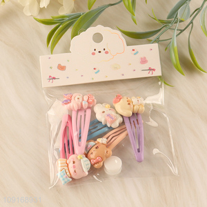 Factory wholesale cartoon girls hairpin hair clips hair accessories