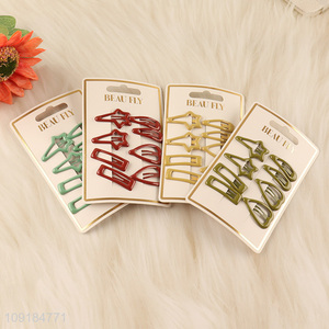 Top products multicolor fashion hairpin hair clips hair decoration