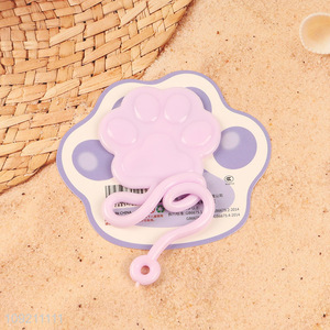 Wholesale Mini Decompression Toy TPR Stretchable Cat Paw Squeeze Sticky Hands Toys