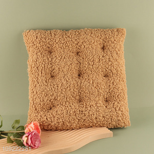 Top products square household comfortable velvet sofa seat cushion