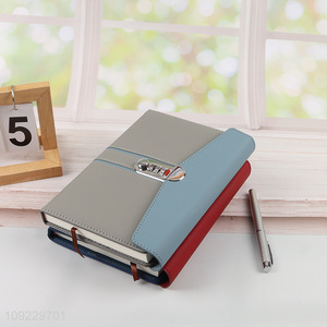Hot Selling A5 Notebook PU Leather Cover Journal Notebook for Business