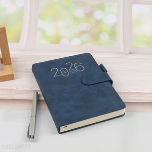 Factory Price A5 Notebook PU Leather Cover Journal Notebook for Business