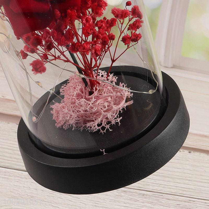 Hot products rose flower tabletop ornament led lights